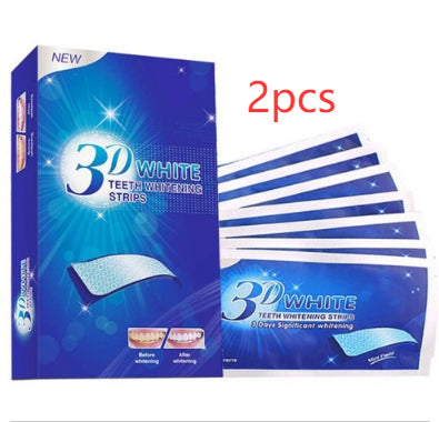 7 Pairs Of 14 WHITE Whitening Teeth Strips