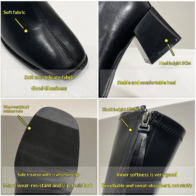 Versatile Slim High Boots For Women